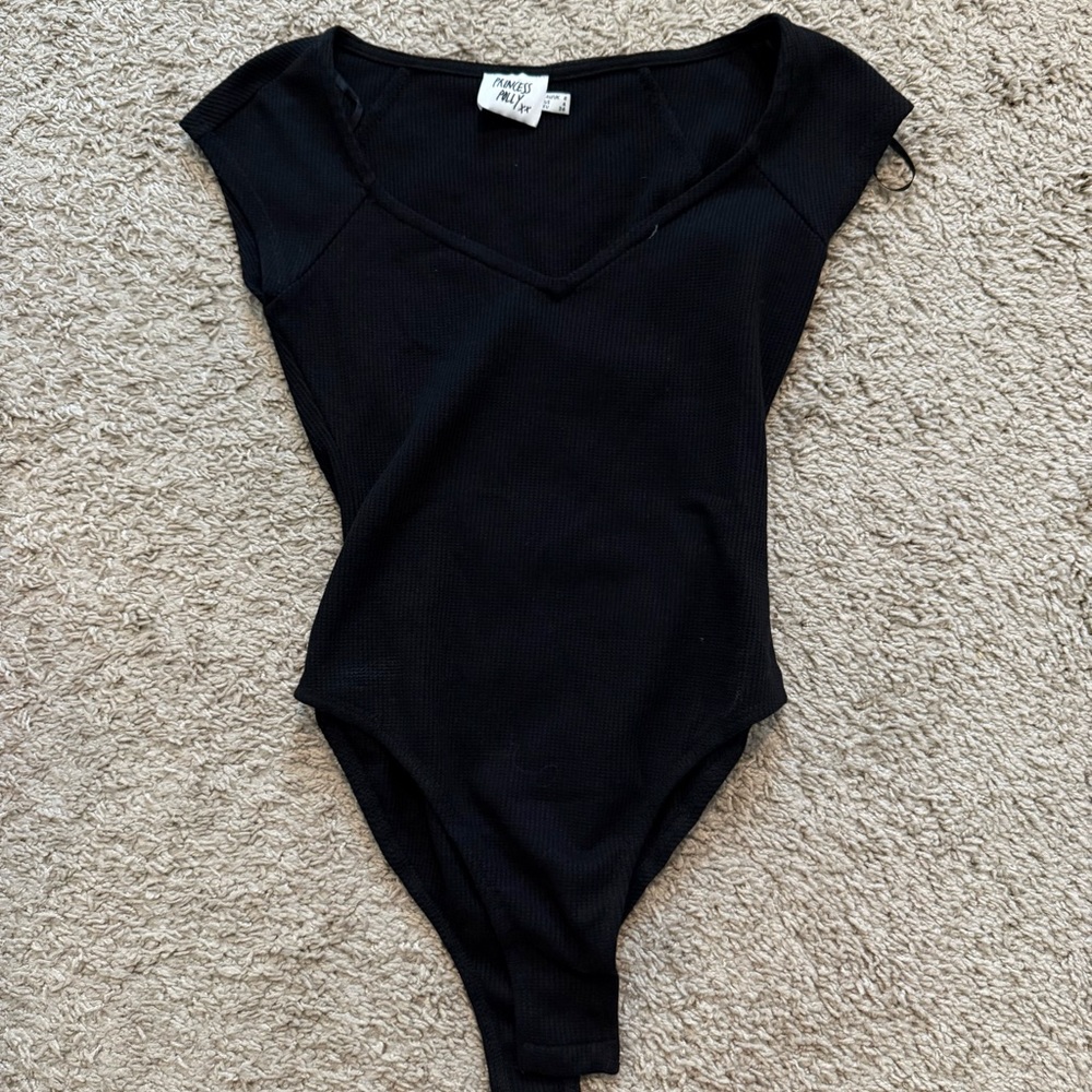 princess polly black body suit
